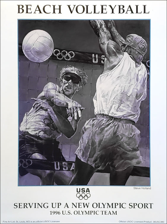 Sports Graphic Number 134冊+オマケ付 Atlanta 1996 Olympics Men's Beach Volleyball Official USOC Team