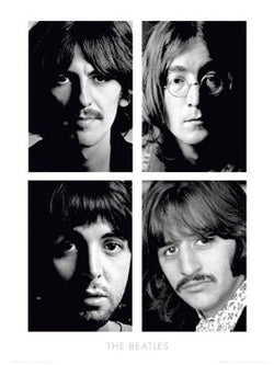 The Beatles "White Album Portraits" Print - GB Eye Inc.