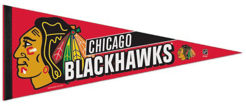 Chicago Blackhawks Official NHL Hockey Premium Felt Pennant - Wincraft
