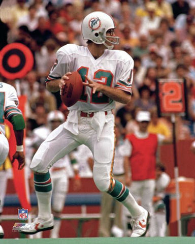 Bob Griese Miami Dolphins Classic (1970s) Premium Poster Print - Photofile Inc.