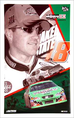 Bobby Labonte "Top Ten 2003" #18 Chevy Monte Carlo NASCAR Racing Poster - Action Collectables