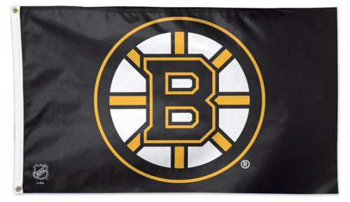 Boston Bruins Official NHL Hockey Team Logo 3'x5' Deluxe-Edition Flag - Wincraft Inc.