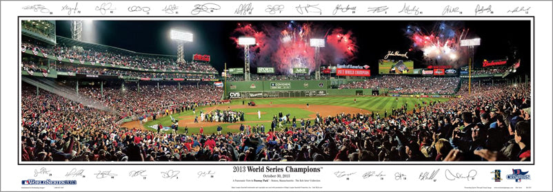  Boston Red Sox 2013 World Series Collector's Edition