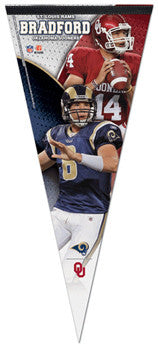 Sam Bradford "Sooner/Ram" EXTRA-LARGE Premium Felt Pennant