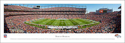 Denver Broncos Sports Authority Field Gameday Panoramic Poster Print - Blakeway Worldwide