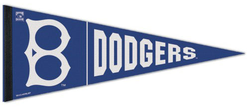 Brooklyn Dodgers MLB Cooperstown Collection 1932-36-Style Premium Felt Pennant - Wincraft