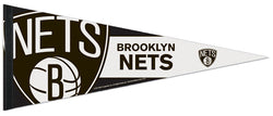 Brooklyn Nets Official NBA Logo-Style Premium Felt Collector's Pennant - Wincraft