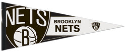 Brooklyn Nets Official NBA Logo-Style Premium Felt Collector's Pennant - Wincraft