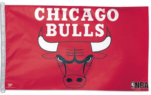 Chicago Bulls NBA Basketball Official 3'x5' Team Flag - Wincraft Inc.