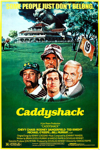 Caddyshack (1980) Classic Golf Comedy Movie Poster Reproduction (24x36) - Eurographics Inc.