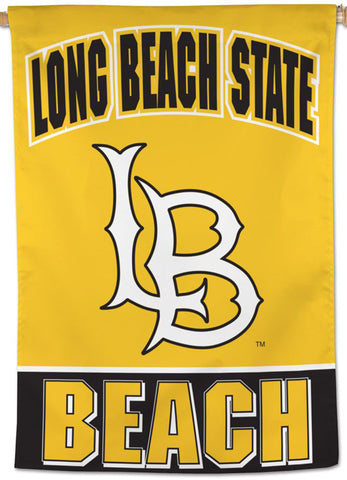 Long Beach State University BEACH Official NCAA Premium 28x40 Wall Banner - Wincraft Inc.