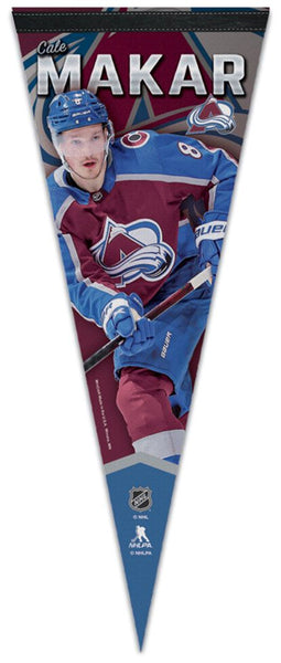 Cale Makar Colorado Avalanche NHL Superstar Series Premium Felt Collector's Pennant - Wincraft