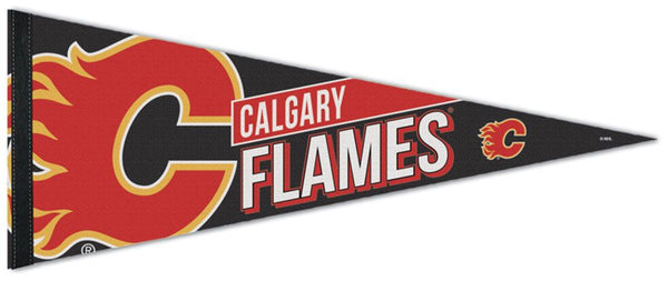 Calgary Flames NHL Hockey Official Team Premium Felt Pennant - Wincraft Inc.