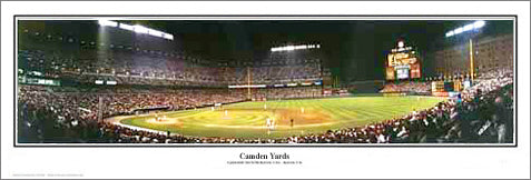 Oriole Park at Camden Yards Opening Season (1992) Panoramic Poster Print - Everlasting