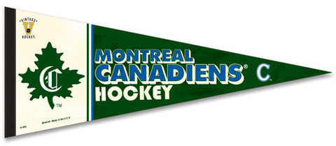 Montreal Canadiens NHL Vintage Hockey Collection (1910-11 Style) Premium Felt Pennant - Wincraft Inc.