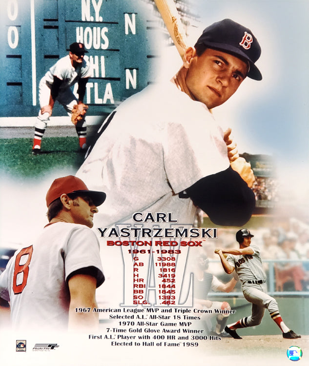 Carl Yastrzemski Yaz Forever Boston Red Sox Career Commemorative Pos –  Sports Poster Warehouse