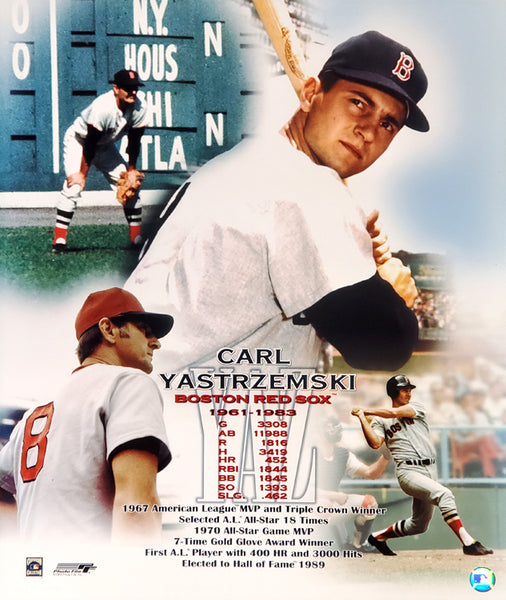 Carl Yastrzemski "Yaz Forever" Boston Red Sox Career Commemorative Poster Print  - Photofile Inc.