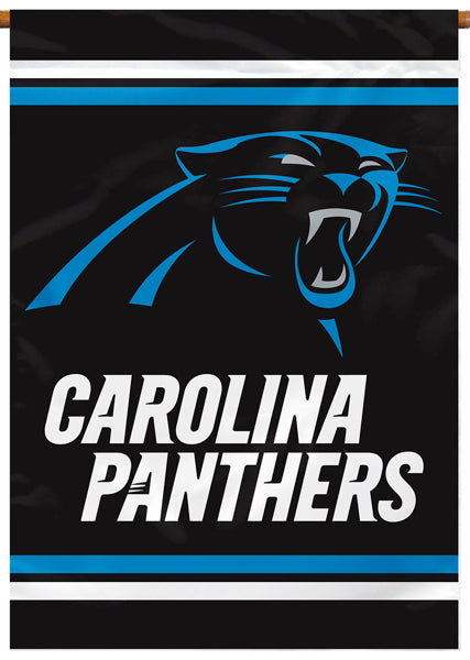 Carolina Panthers Official NFL Team Premium 28x40 Banner Flag - BSI Products
