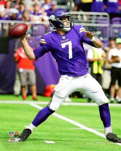 Case Keenum "Gunslinger" Minnesota Vikings QB Premium Poster Print - Photofile 16x20