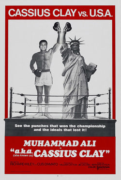 Muhammad Ali "a.k.a. Cassius Clay" (1970) Boxing Movie Poster Reprint - Eurographics Inc.