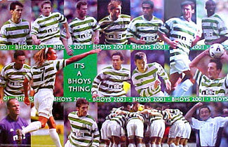 Celtic F.C. "Bhoys 2001" - U.K. 2001