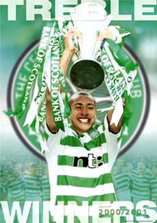 Glasgow Celtic "Treble Winners" - GB 2001