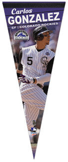 Carlos Gonzalez "Superstar" Premium Felt Collector's Pennant (LE /1,000)