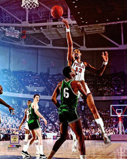 Wilt Chamberlain vs. Bill Russell "Spectrum Classic" (1968) Premium Poster Print - Photofile