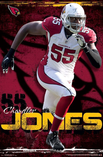 Chandler Jones "Red Rocket" Arizona Cardinals Official NFL Football Wall Poster - Trends International