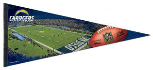 San Diego Chargers Qualcomm Stadium Extra-Large Premium Felt Pennant - Wincraft