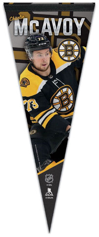 Charlie McAvoy Boston Bruins NHL Superstar Series Premium Felt Collector's Pennant - Wincraft