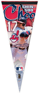 Shin-Soo Choo "Signature" Premium Felt Pennant (LE /1000) - Wincraft