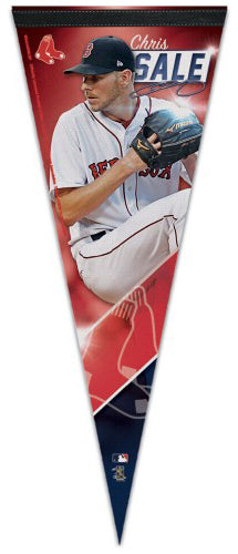 Chris Sale Boston Red Sox Signature Series Premium Felt Collector's PENNANT - Wincraft