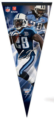 Chris Johnson "Big-Time" EXTRA-LARGE Premium Felt Pennant - Wincraft