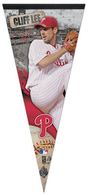 Cliff Lee "BIG-TIME" Extra-Large Premium Felt Collector's Pennant - Wincraft Inc.