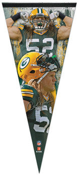 Clay Matthews "Signature" EXTRA-LARGE Premium Felt Pennant - Wincraft