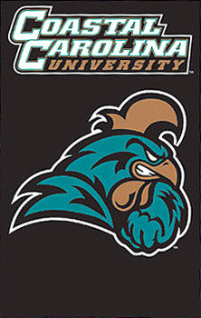 Coastal Carolina Chanticleers Premium Applique Banner - Party Animal