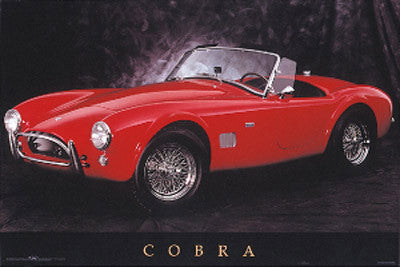 Classic Car "Cobra" (AC Shelby Cobra Classic) Poster - NMR Distribution
