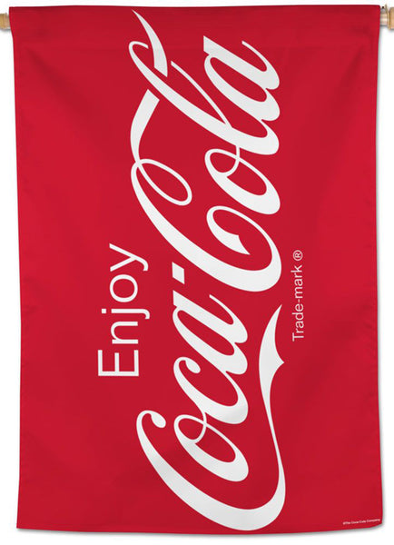 Coca-Cola "Enjoy" Official Premium 28x40 Wall Banner - Wincraft Inc.