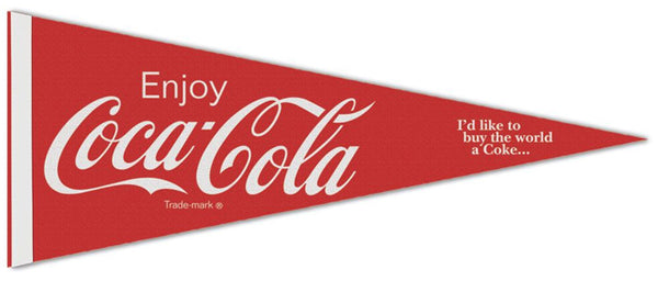 Coca-Cola "Enjoy" Premium Felt Pennant - Wincraft Inc.