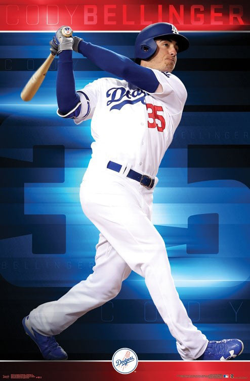 Cody Bellinger Gone Deep Los Angeles Dodgers MLB Action Poster - Tre –  Sports Poster Warehouse