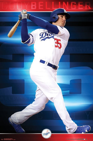 Cody Bellinger "Gone Deep" Los Angeles Dodgers MLB Action Poster - Trends 2017