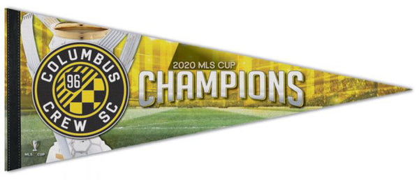 Columbus Crew SC 2020 MLS Cup Champions Premium Felt Collector's Pennant - Wincraft Inc.