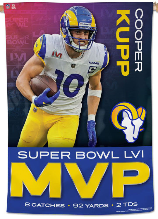 Cooper Kupp Signed LE The Duke Super Bowl LVI Logo NFL Official