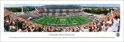 Colorado State Rams Football Stadium Gameday Panoramic Poster Print - Blakeway Worldwide