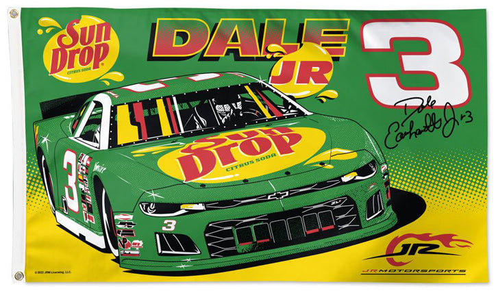 Dale Earnhardt Jr. CARS Tour #3 Sun Drop Chevy Camaro 3' x 5