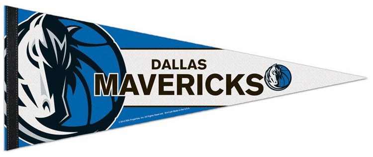 Dallas Mavericks Classic (1980-2001) Premium Felt Pennant