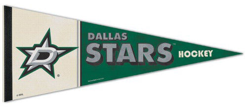 Dallas Stars NHL Vintage Hockey Collection Premium Felt Collector's Pennant - Wincraft