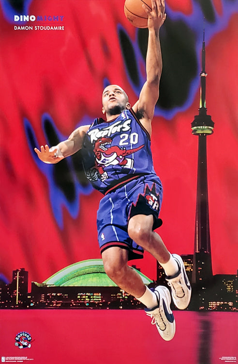 90's Damon Stoudamire Toronto Raptors Champion Authentic NBA