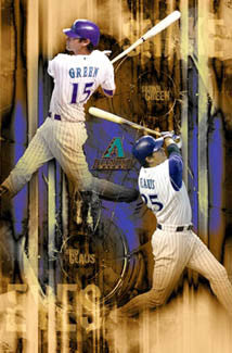 Arizona Diamondbacks "Snake Eyes" (Shawn Green, Troy Glaus) - Costacos 2005